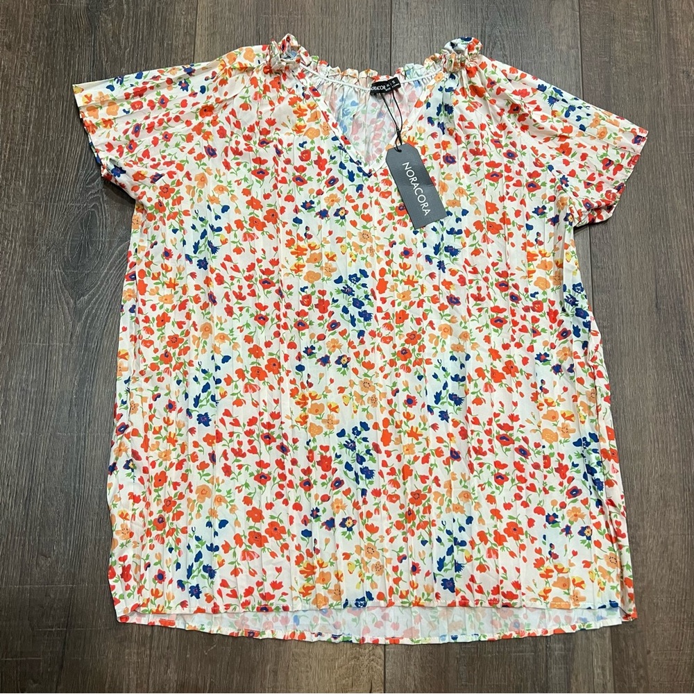 New Noracora floral blouse